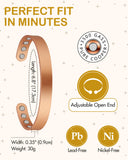 Pulsera magnética Feraco para hombres y mujeres, diseño unisex.