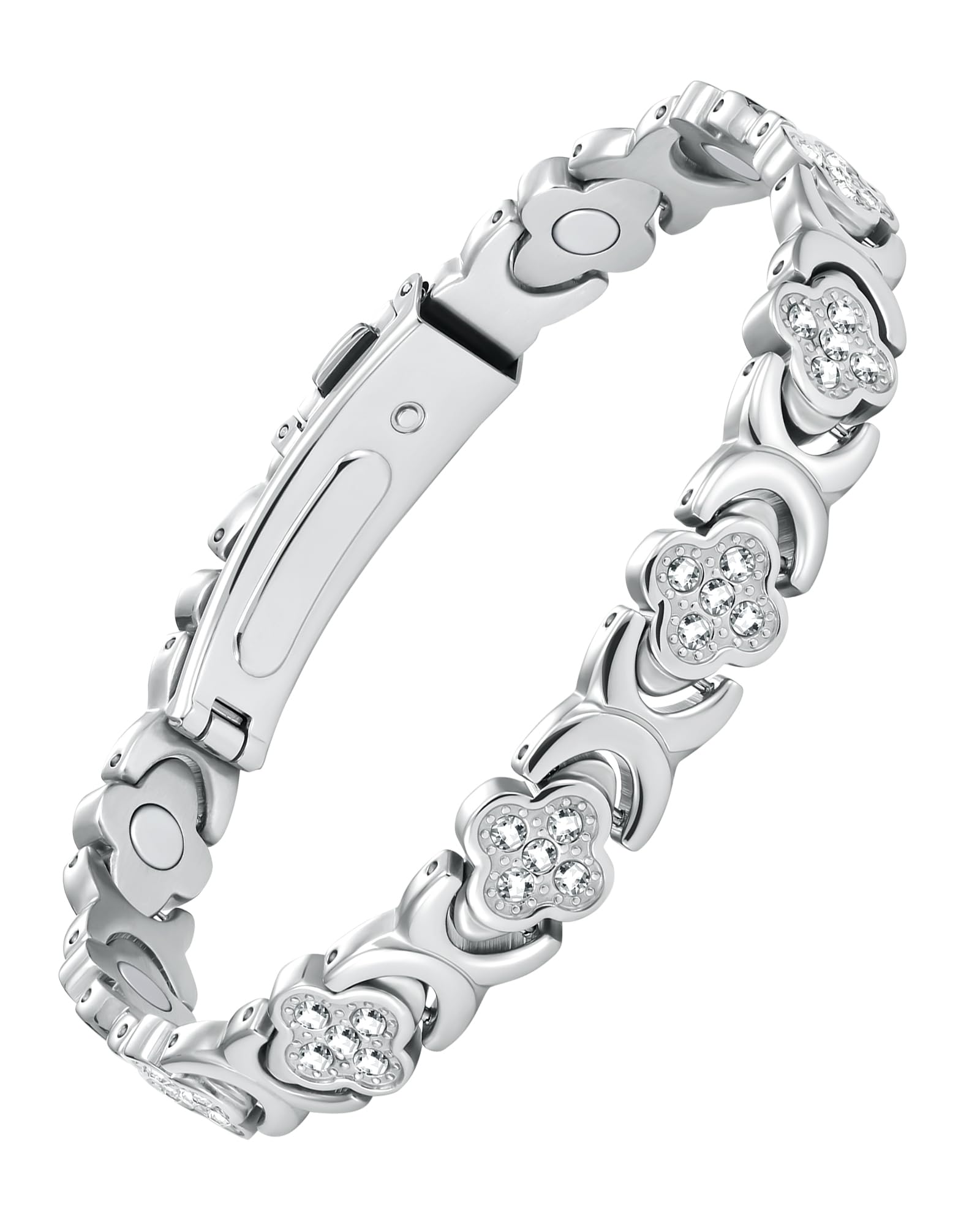 Feraco pulsera magnética con neodimio de 3800 gauss para uso diario