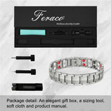 Presentación en caja regalo elegante, pulsera Magnética Feraco