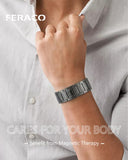 Cierre plegable moderno de la pulsera Feraco, fácil de poner y quitar