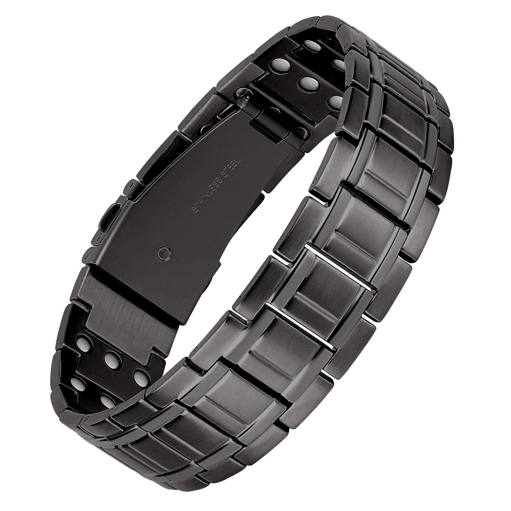 Pulsera Feraco de titanio con imanes 3500 Gauss, uso diario y estilo elegante