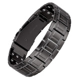 Pulsera Feraco de titanio con imanes 3500 Gauss, uso diario y estilo elegante