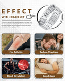 Pulsera Feraco resistente al agua, adecuada para ritmo diario activo.