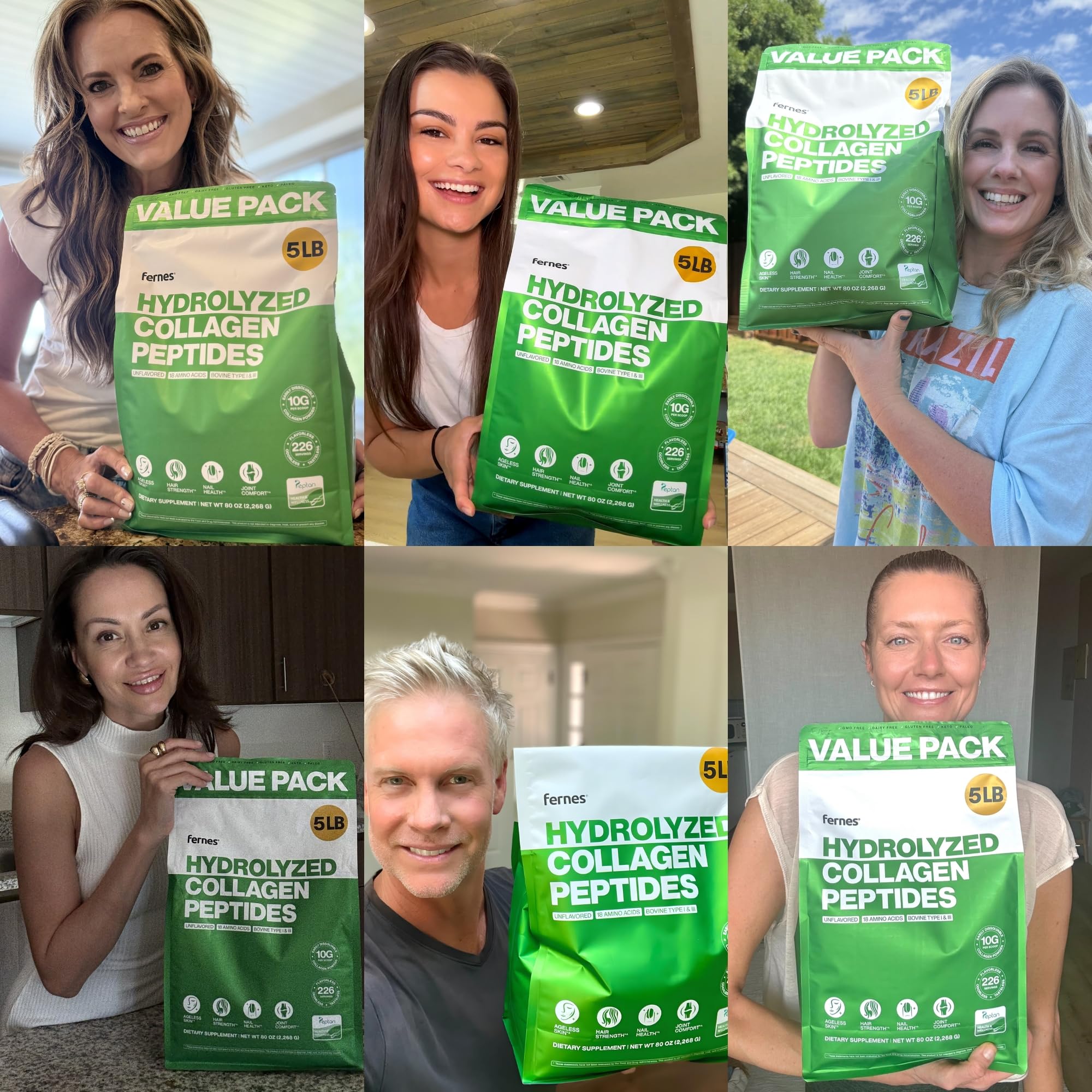 Fernes Collagen cuchara medidora: dosificación fácil para café diario