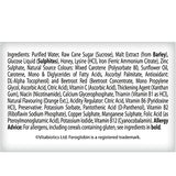 Feroglobin: sirviendo en vaso revela sabor miel y naranja.