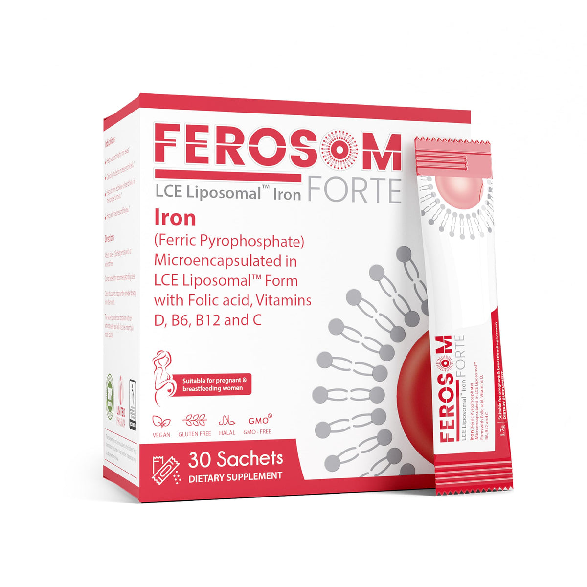 FEROSOM FORTE envase botella para uso diario