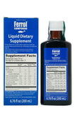 Ferrol: botella de suplemento de hierro y vitaminas para apoyar la energía diaria