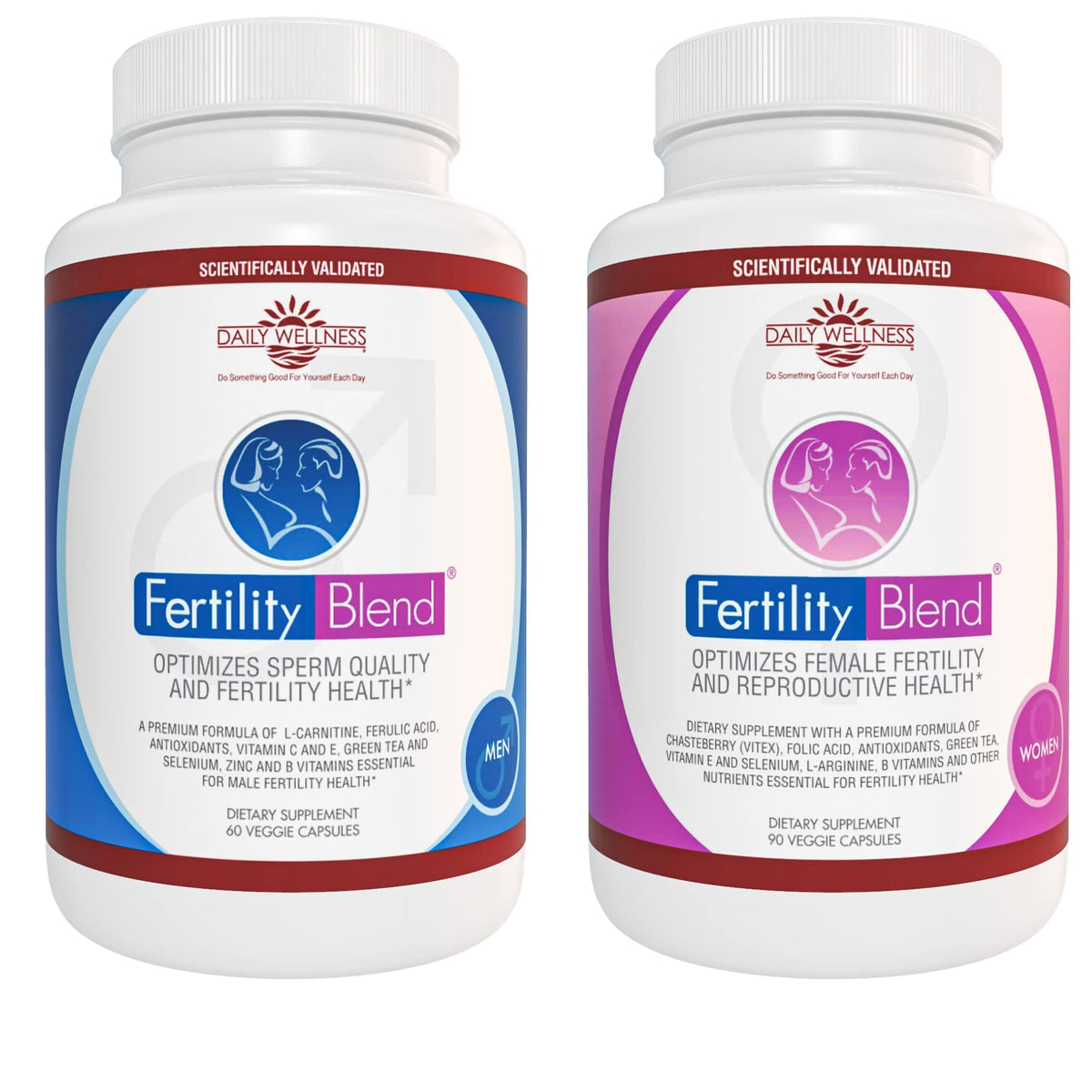 Fertility Blend para hombres: vista de tabletas; posible apoyo a la salud de la fertilidad.