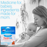 Dosis exacta de 80 mg por supositorio FeverAll.