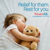 Dosis de 80 mg para edades 6-36 meses con FeverAll.