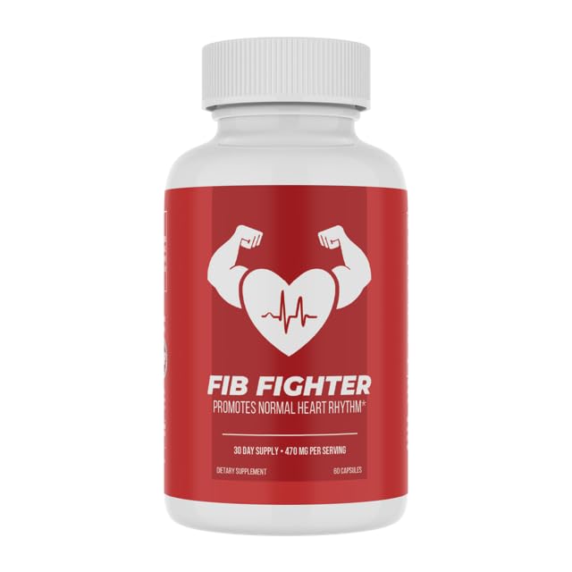 Fib Fighter botella de cápsulas para apoyo diario al corazón