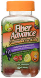 Fiber Advance Gummies para niños, envase práctico para merendar y llevar.