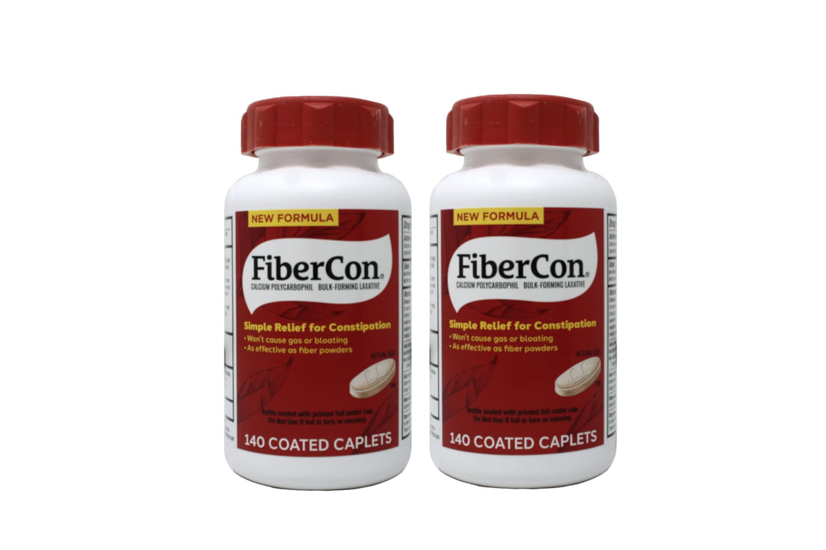 FiberCon caja de cápsulas 140 unidades, opción cómoda para la rutina diaria.