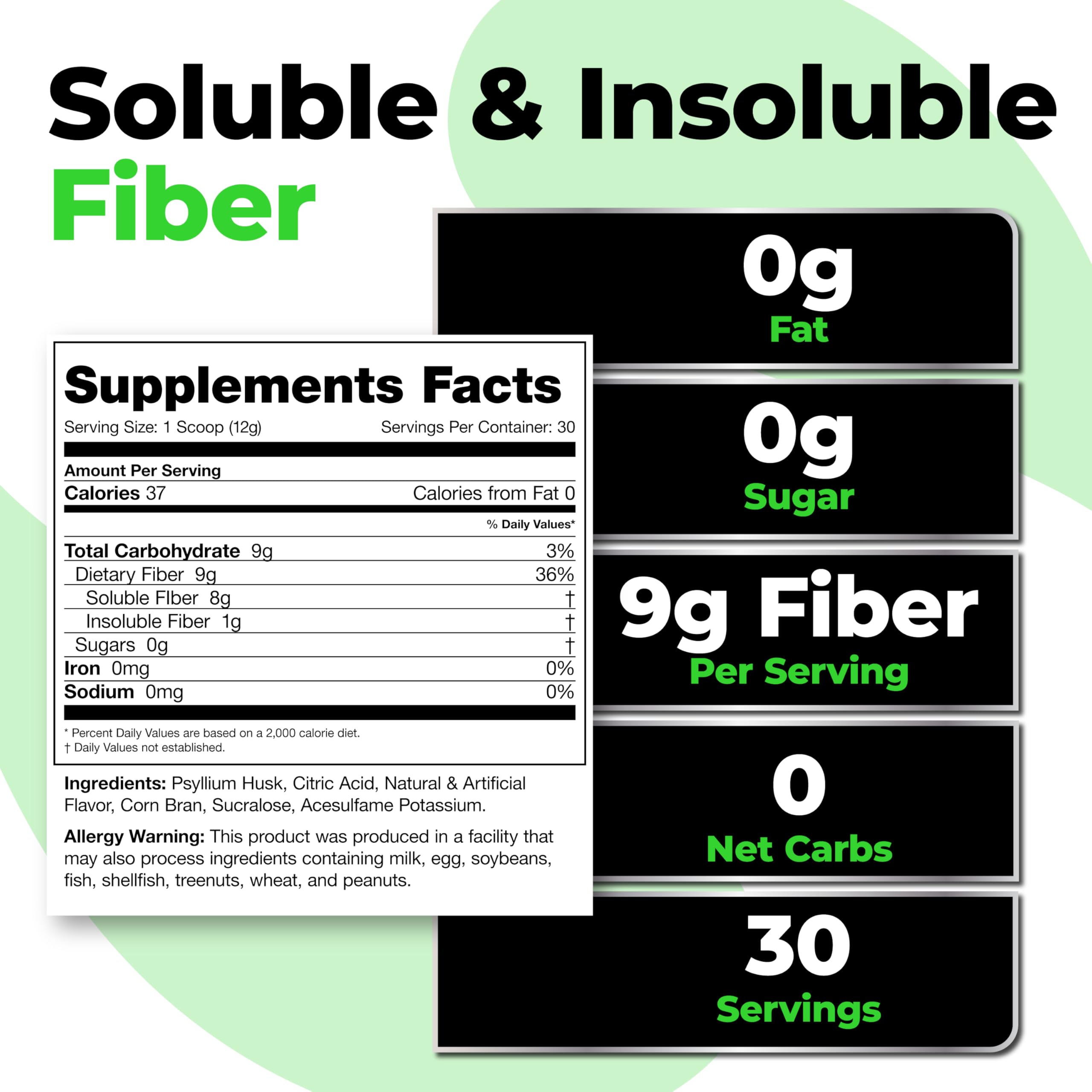 Cucharada medidora de Fiberlyze para dosis precisa y fácil