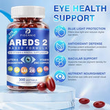 FIDERNIC AREDS2: primer plano de ingredientes clave para el cuidado visual.