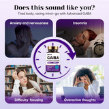 Cápsula GABA L-Theanine de Fidus para calma mental.