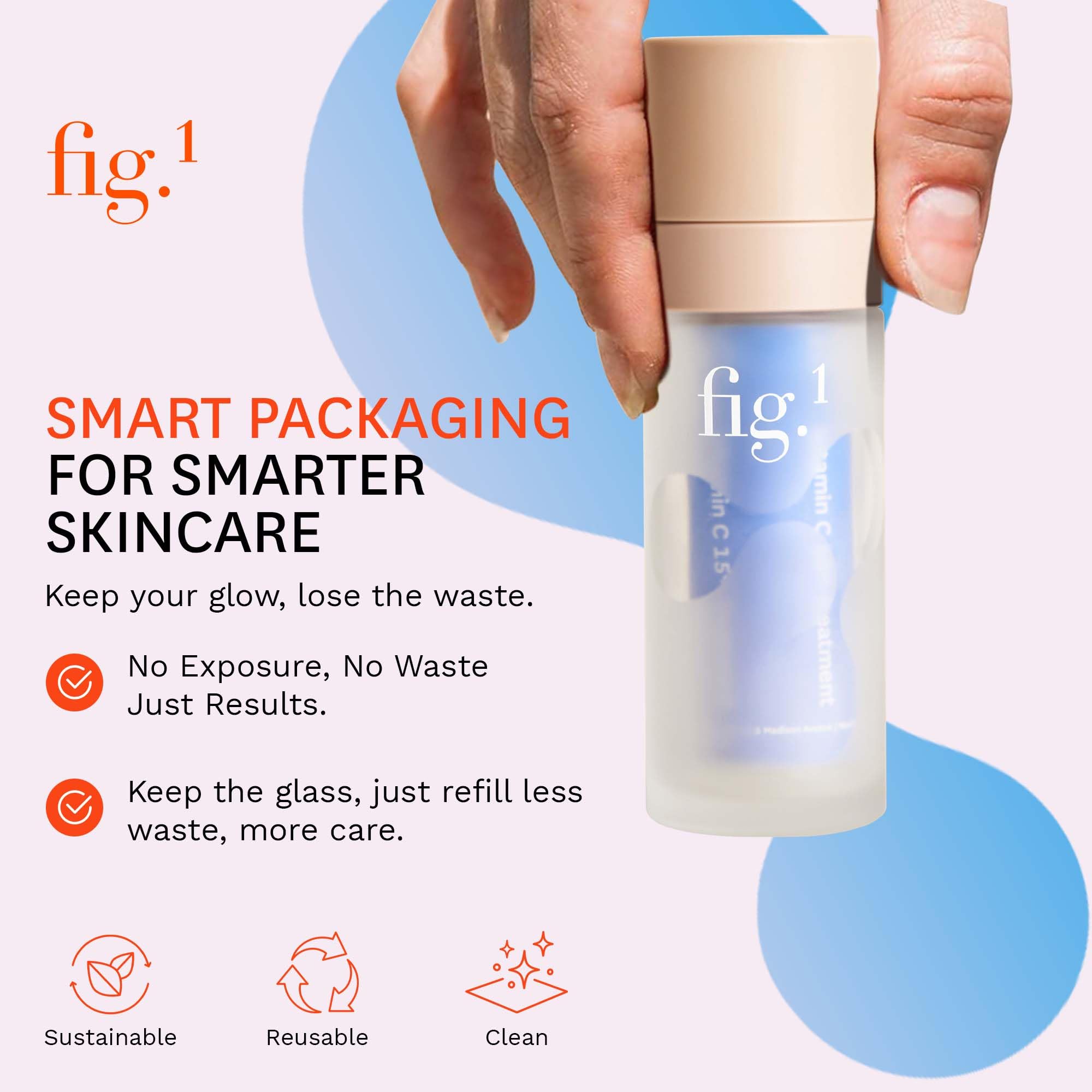 Fig.1 serum hidratante de absorción rápida para piel suave