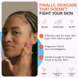 Fig.1 serum con tono uniforme y reducción de manchas visibles