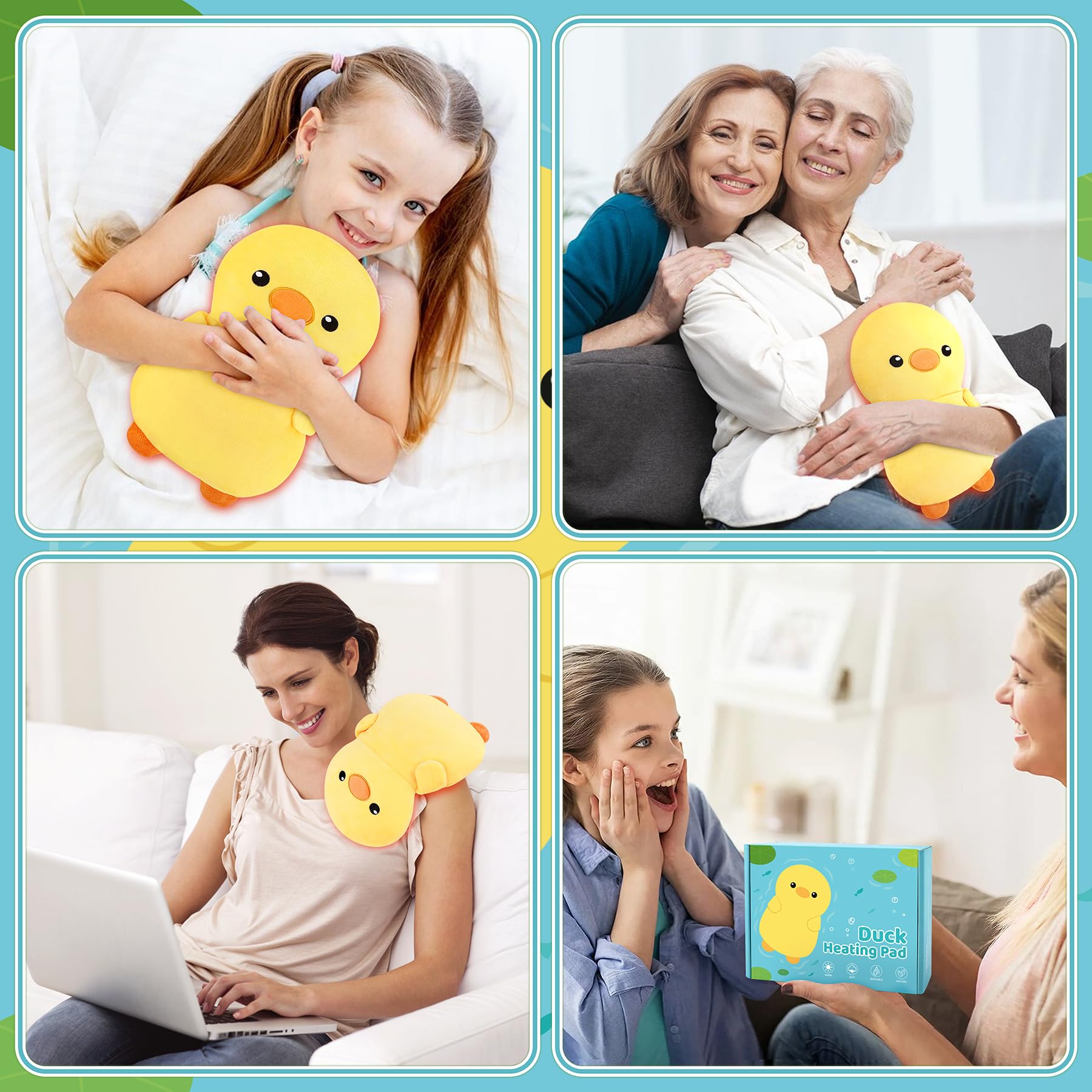 Pato amarillo Fighting to Achieve, uso versátil para niños y adultos.