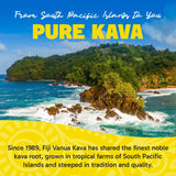 Fiji Vanua Kava bebida lista en minutos para un ritual personal.