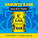Raíz lateral seca de Fiji Vanua Kava, sabor terroso y cuerpo