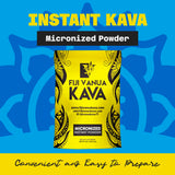 Fiji Vanua Kava, uso portátil, ideal para llevar y preparar en cualquier lugar.