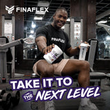 FINAFLEX BCAA MAX PUMP, vaso con mezcla, hidratación y rendimiento sostenido.