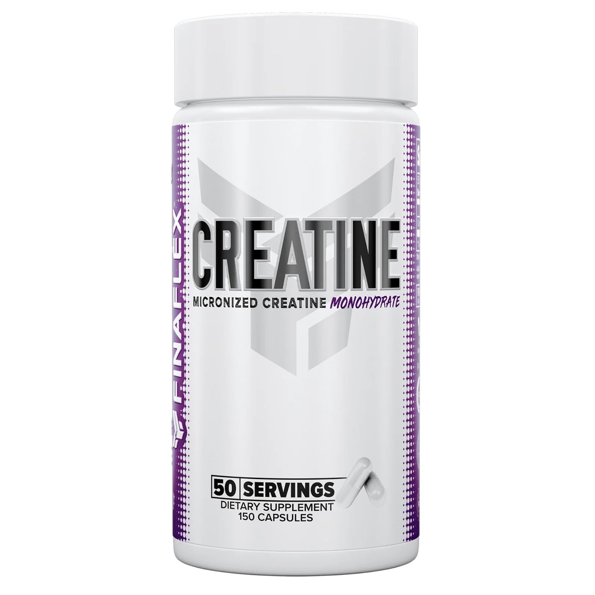 FINAFLEX Creatina Pura en bote, potencia muscular para entrenos intensos y consistentes.