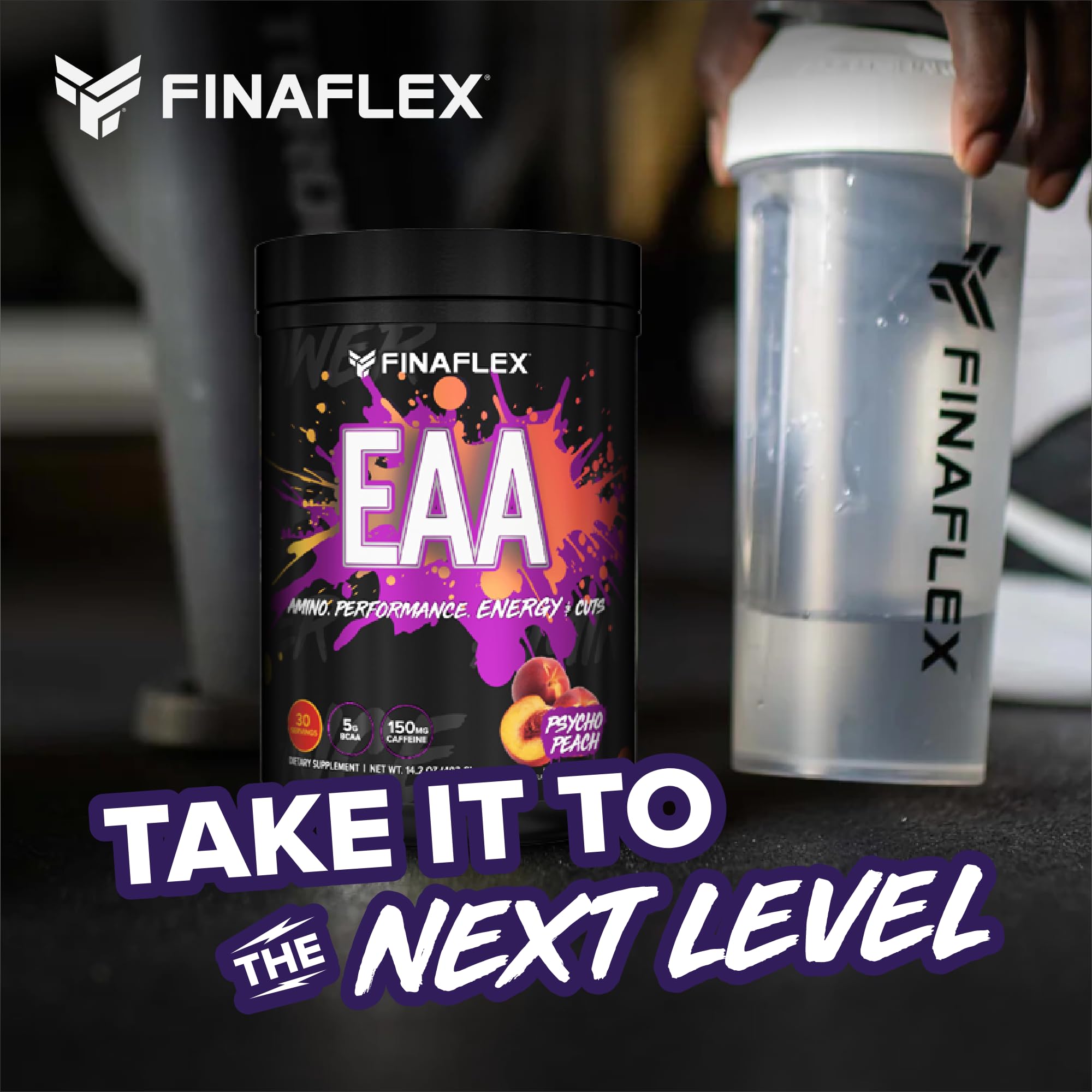 FINAFLEX EAA Psycho Peach preentreno: posible impulso de energía para entrenamientos