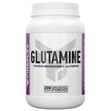 FINAFLEX glutamina pura, bote frontal, apoyo a la recuperación muscular tras entrenamientos.