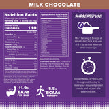FINAFLEX Isolate Chocolate cuchara-medidora; dosis óptimas para batidos diarios.