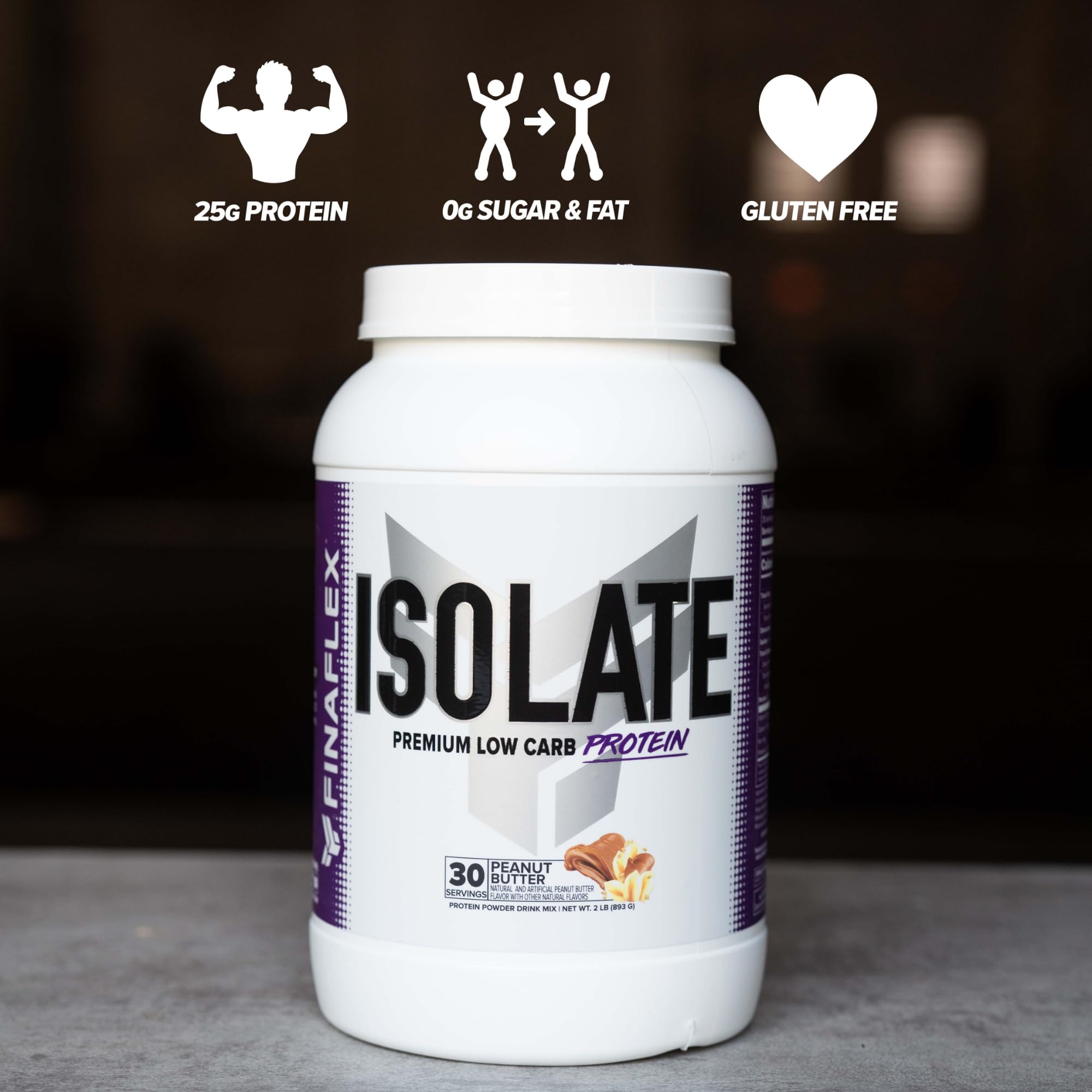 FINAFLEX ISOLATE, textura cremosa, mezcla suave para batidos y postres.