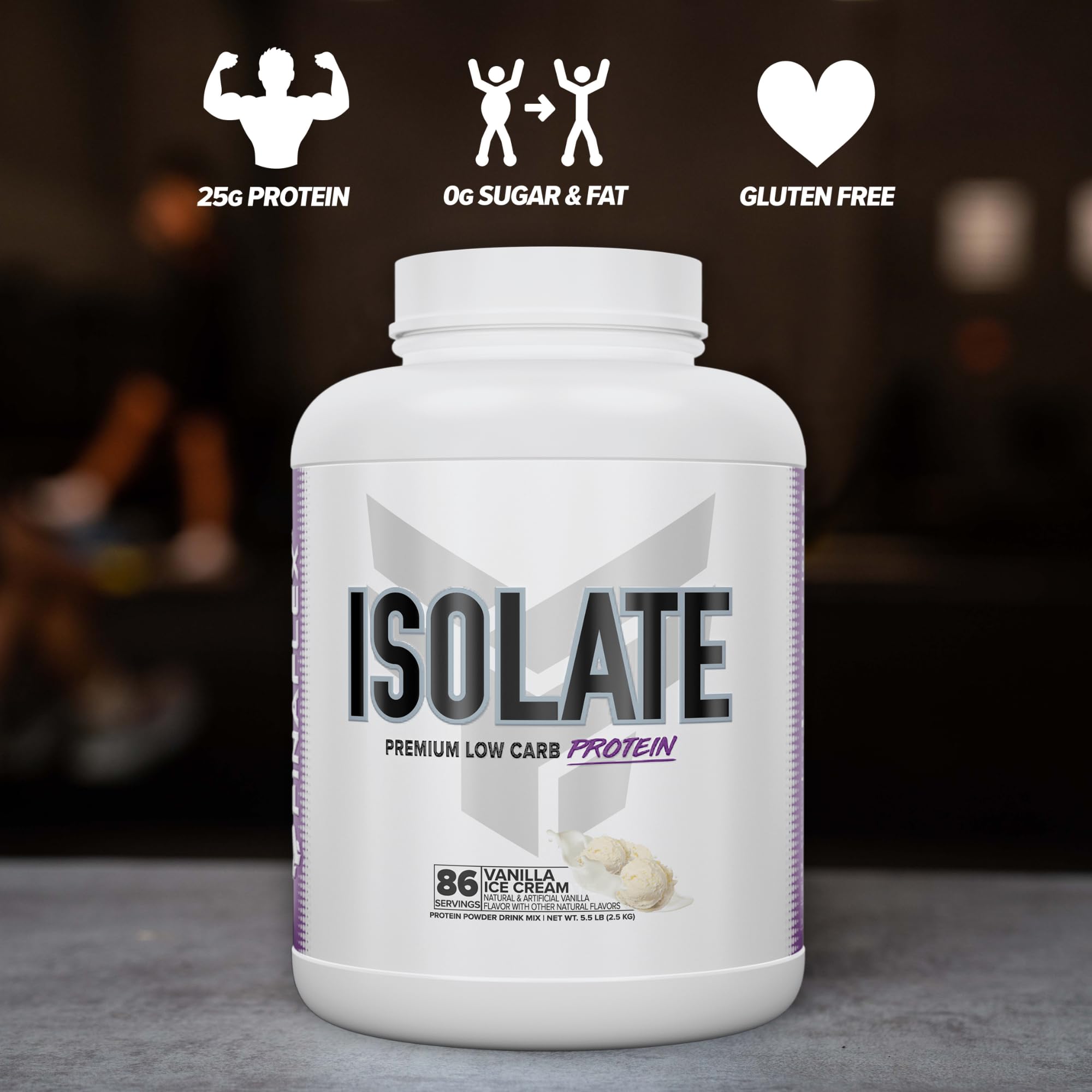 FINAFLEX ISOLATE vainilla opción para lactosa sensible