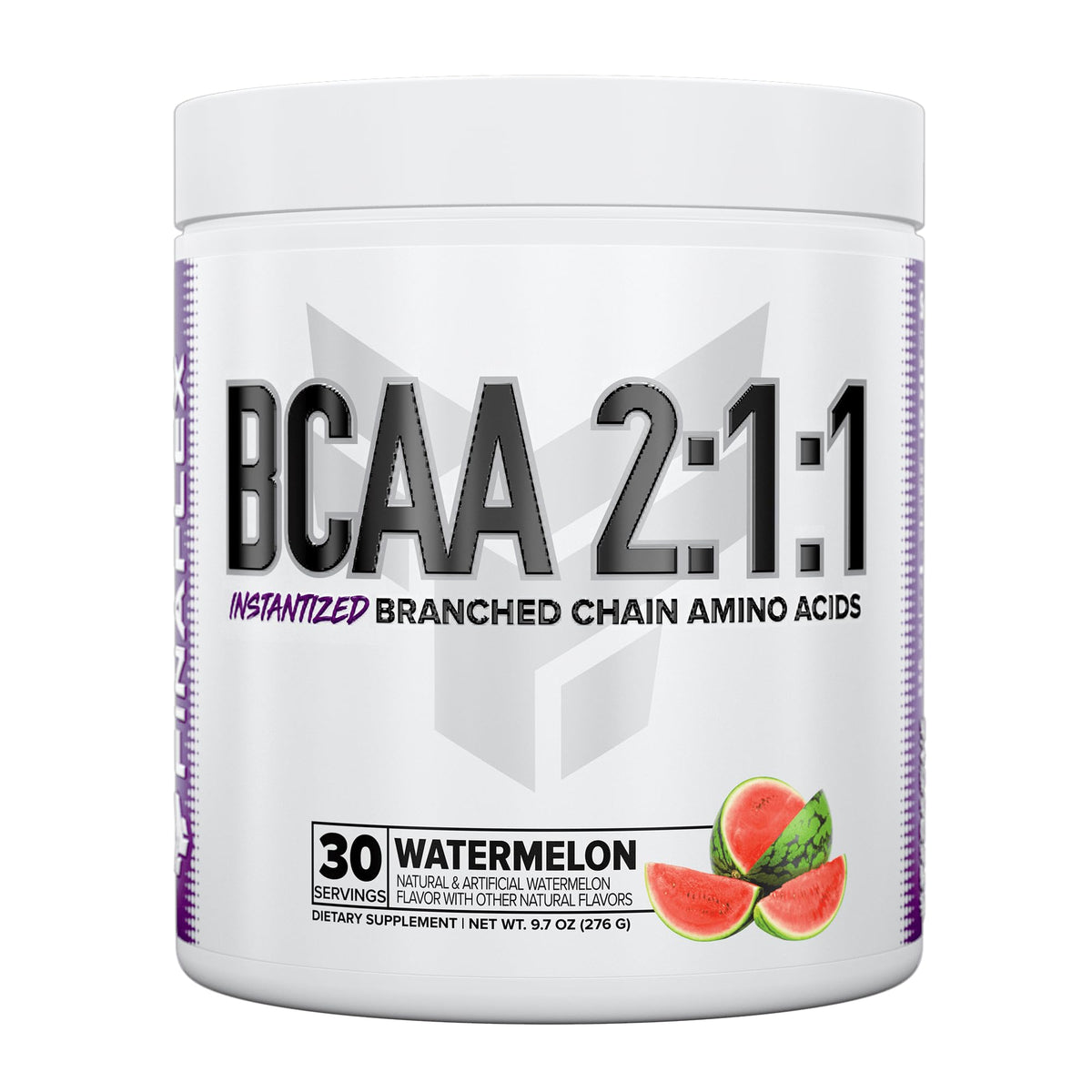 FINAFLEX Pure BCAA Sandía, botella vertiendo para recuperación posentrenamiento