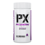 FINAFLEX PX Pro Xanthine, botella frontal, energía sostenida para entrenamientos.