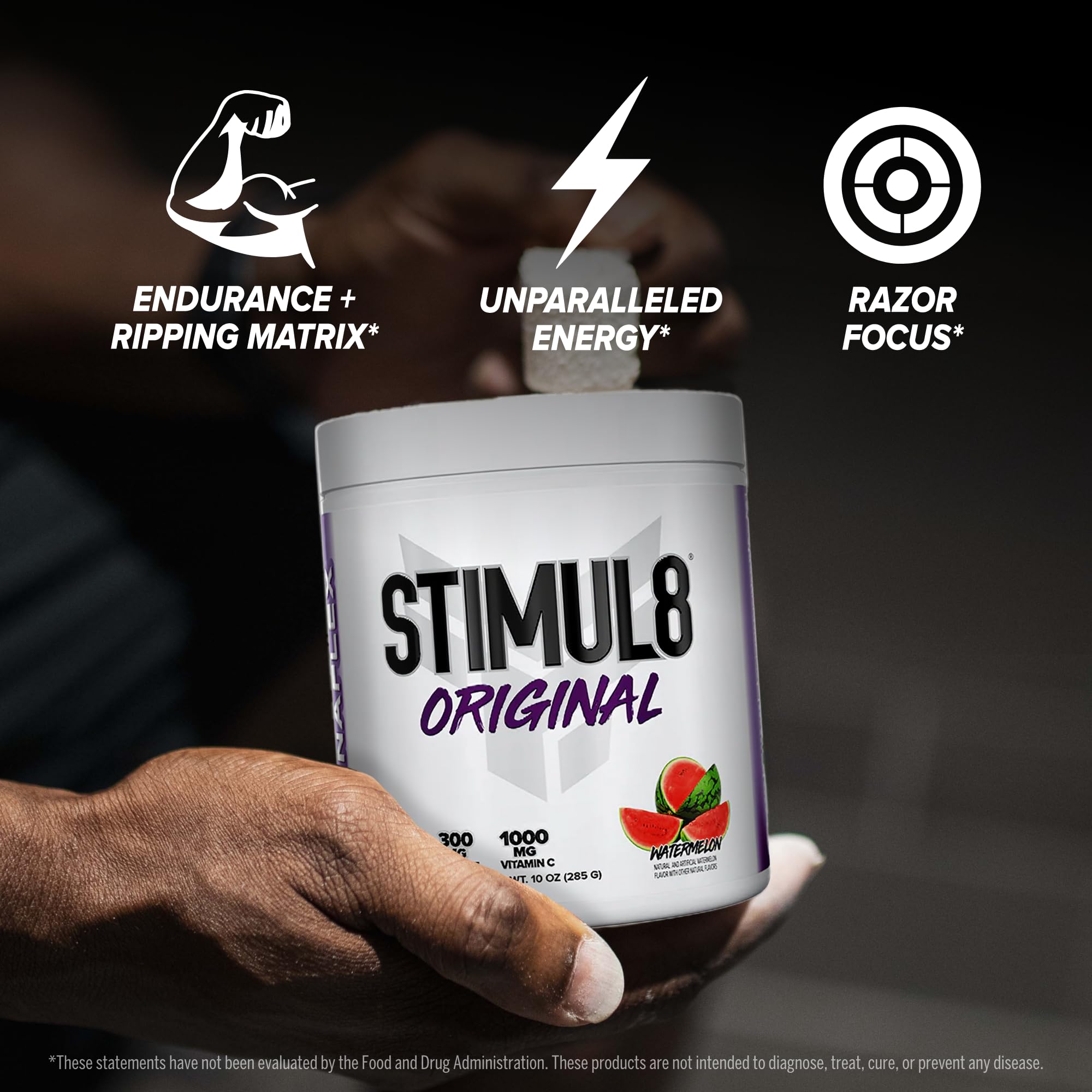 Atleta entrenando con FINAFLEX STIMUL8 para mantener el rendimiento.