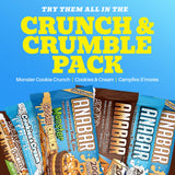 Anabar Campfire S'mores barra cubierta de chocolate, snack proteico