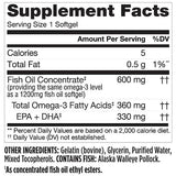 Finest Nutrition Cápsulas de tamaño reducido, fáciles de tragar para omega-3.