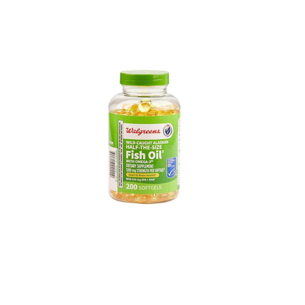 Finest Nutrition dosis-omega3-1200mg, cápsula para uso diario con comida.