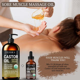 Fiora Naturals Aceite de Clavo - cabello; se usa en aceites para el cabello