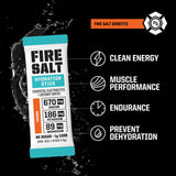 Fire Science Fire Salt Stick sabor naranja práctico para entrenamientos y vida activa