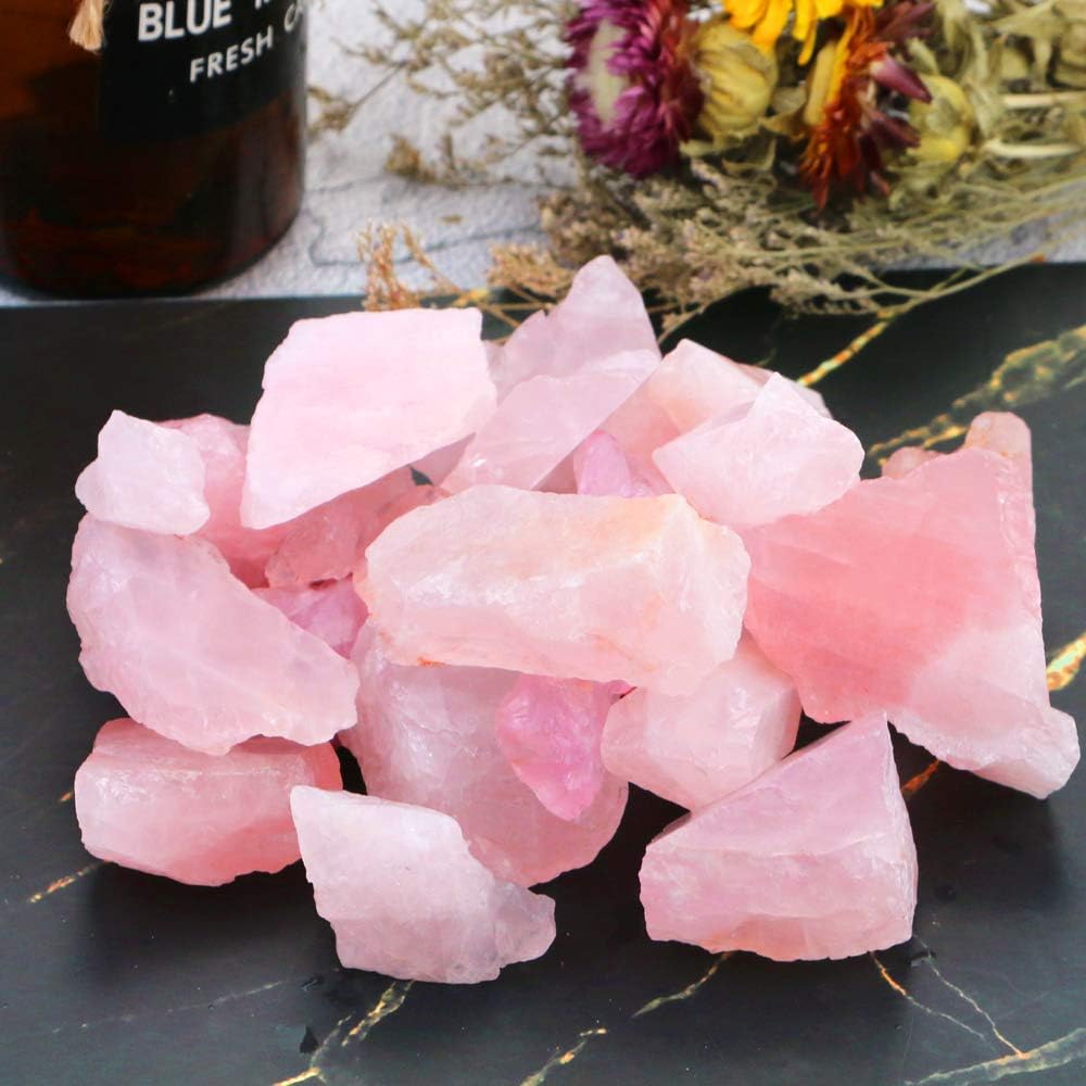 Joyas y manualidades con cuarzo rosa de FIREBOOMOON