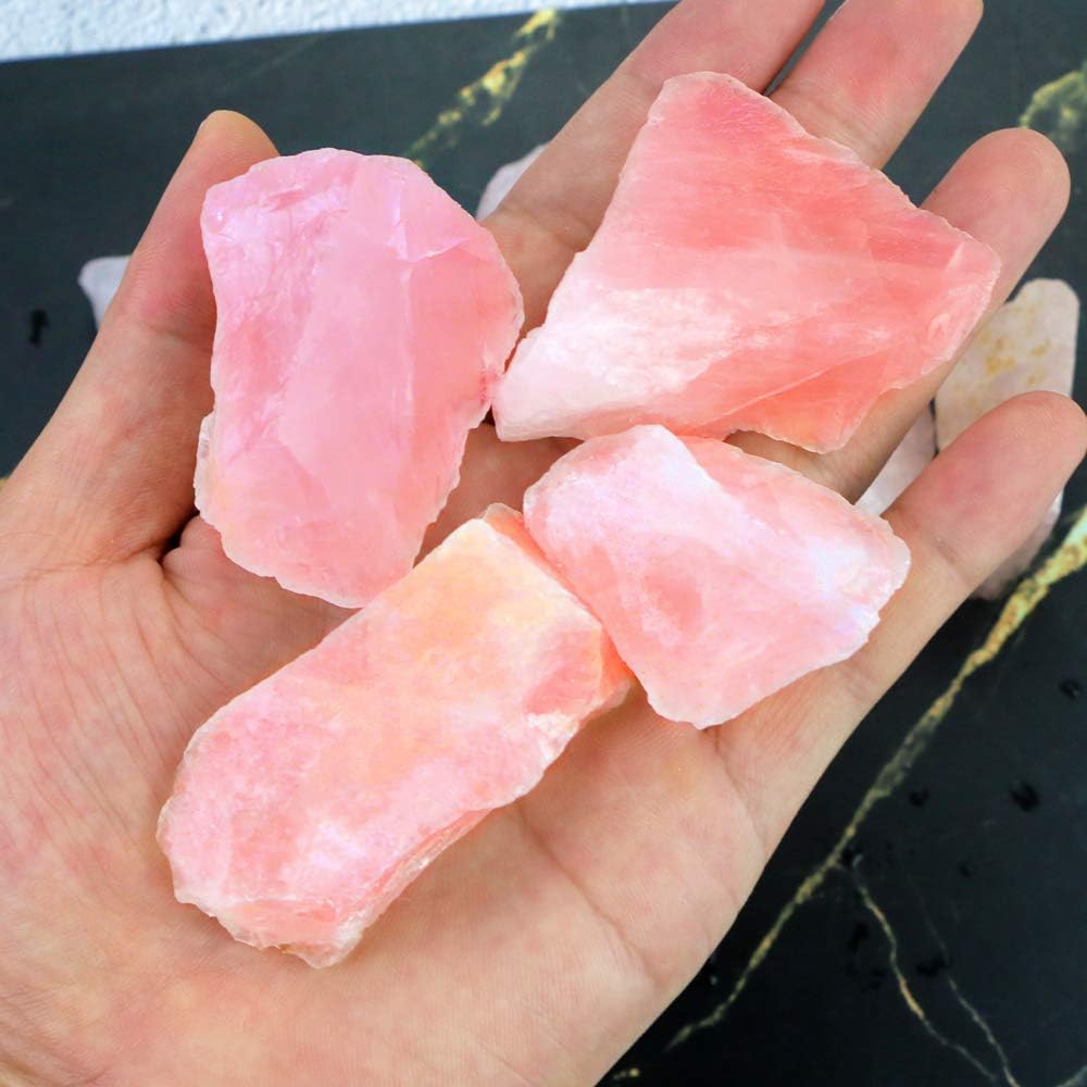 Cuarzo rosa para tallado y proyectos de joyería
