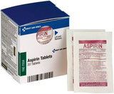 First Aid Only SmartCompliance Aspirin Refill, caja de 10 sobres, uso práctico para el hogar