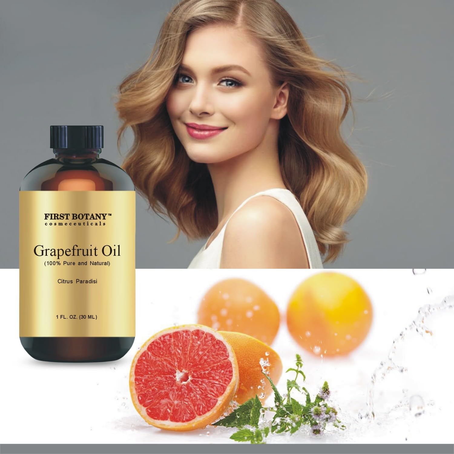 First Botany Aceite de Pomelo para cuidado de la piel natural