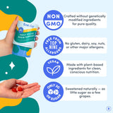 FIRST DAY Daily-use gummies shown for consistent routine.