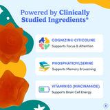 FIRST DAY Phosphatidylserine highlighted in a child-focused formula.