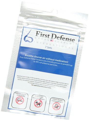 First Defense Nasal Screens para uso diario de 24 horas.