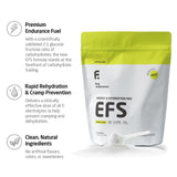 EFS FIRST ENDURANCE, dosificador de polvo para dosis rápida de energía.