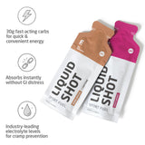 Liquid Shot FIRST ENDURANCE, carbohidratos de alta calidad para endurance